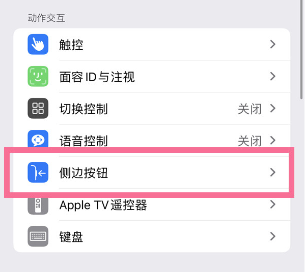 天津苹果14维修店分享iPhone14 Plus侧键双击下载功能关闭方法 