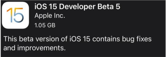 天津苹果手机维修分享如何升级到iOS15.0 beta5 