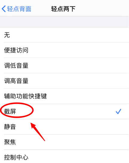 天津苹果手机维修分享iPhone12如何启用双击截屏 
